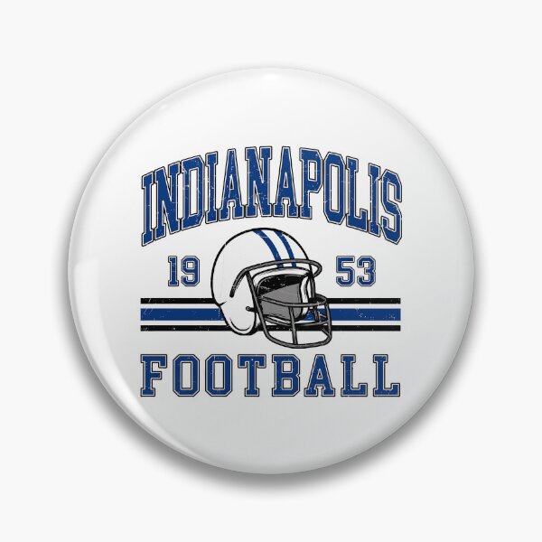 Item preview, Retro Football Helmet Indianapolis Pride designed and sold by julyagordner.