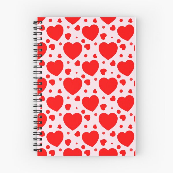 Item preview, Red Heart Pattern Romantic Love Aesthetic designed and sold by ratihms.art.