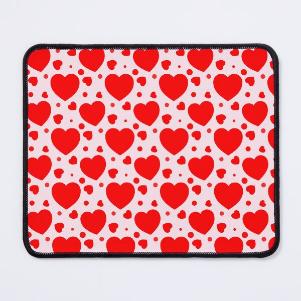 Item preview, Red Heart Pattern Romantic Love Aesthetic designed and sold by ratihms.art.