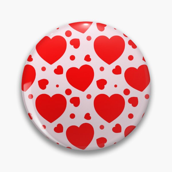 Item preview, Red Heart Pattern Romantic Love Aesthetic designed and sold by ratihms.art.