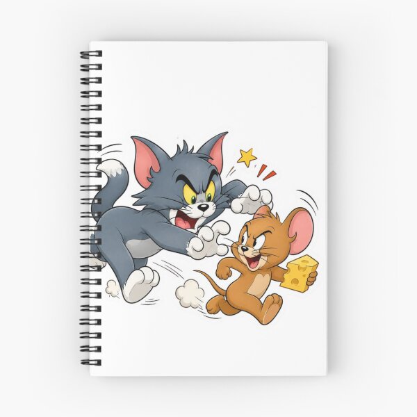 Item preview, Tommy Jerry Funny Cartoon T-Shirt Design | Classic Cat & Mouse Graphic designed and sold by Cool Tee World .