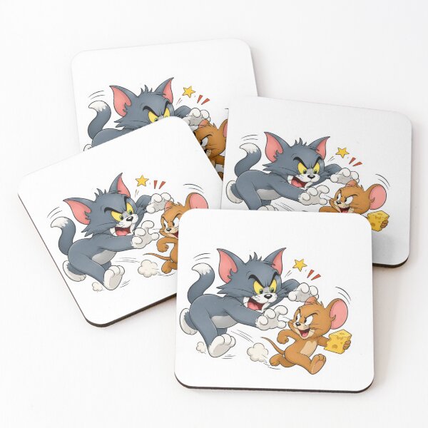 Item preview, Tommy Jerry Funny Cartoon T-Shirt Design | Classic Cat & Mouse Graphic designed and sold by Cool Tee World .