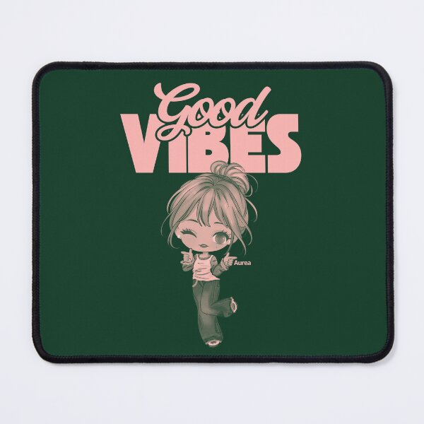 Item preview, Good Vibes Chibi Girl designed and sold by HouseOfAurea.
