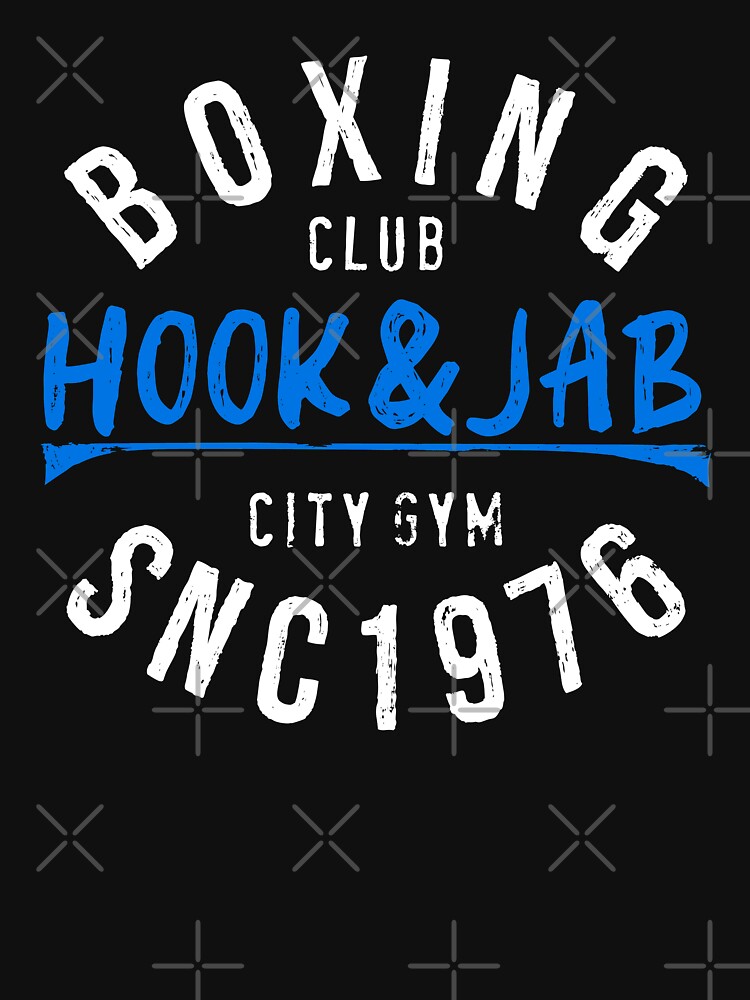 "BOXING CLUB HOOK & amp; JAB CITY GYM, BY SUBGIRL" Pullover Hoodie by