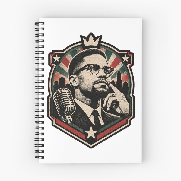 Item preview, Malcolm X Inspirational Portrait Art Print And Merchandise | ⭐⭐⭐⭐⭐ designed and sold by Me0wGirl.