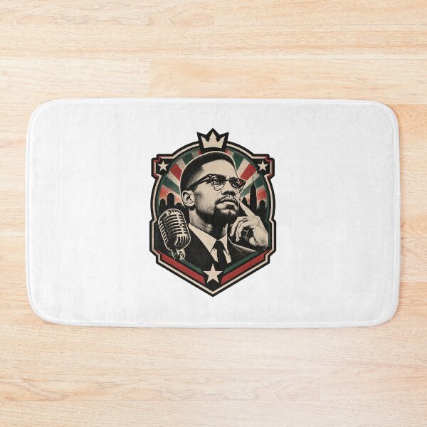 Item preview, Malcolm X Inspirational Portrait Art Print And Merchandise | ⭐⭐⭐⭐⭐ designed and sold by Me0wGirl.