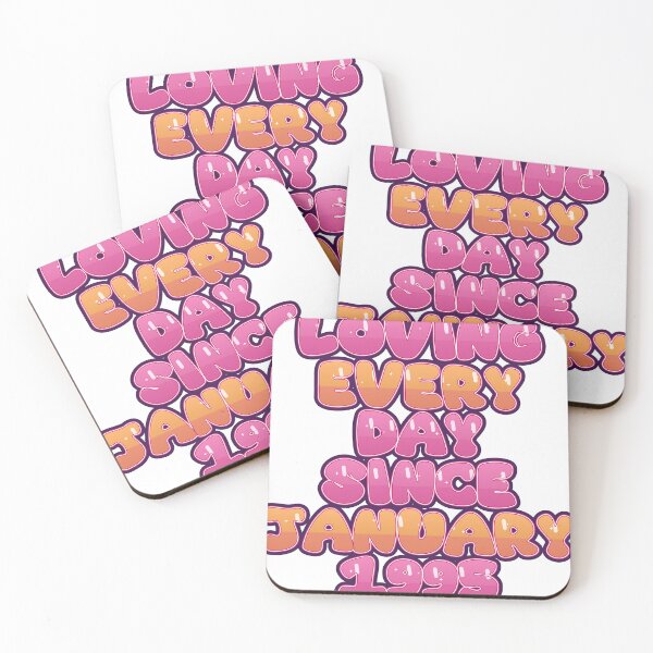 Item preview, LOVING EVERY DAY SINCE JANUARY 1995 designed and sold by TheIconSmith.