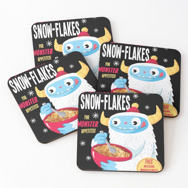 Item preview, Abominable Snowflakes designed and sold by coyemodey.
