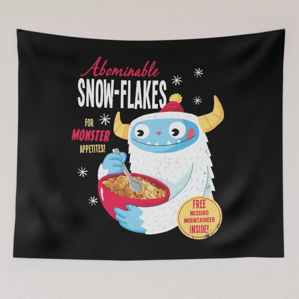 Item preview, Abominable Snowflakes designed and sold by coyemodey.