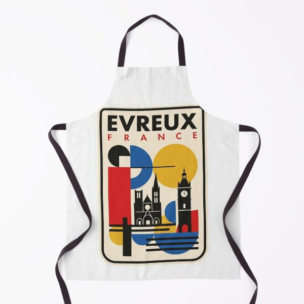 Item preview, Retro Evreux Bauhaus Geometric Skyline designed and sold by k3rstman1.