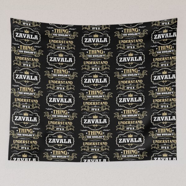 Item preview, It Is A Zavala Thing You Wouldn'T Understand Zavala Name Shirt designed and sold by bradymalave.