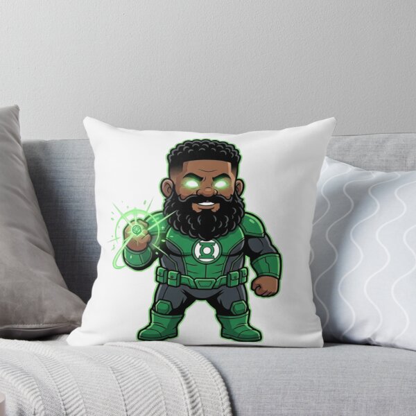 Item preview, John Stewart Green Lantern Garden Gnome designed and sold by Bad-Decisions-Designs.