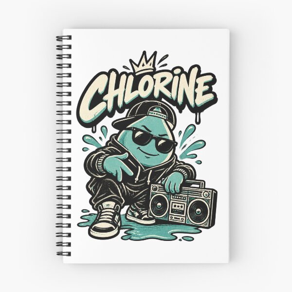 Item preview, Chlorine Element Chemistry Science Illustration Design | Limited Edition designed and sold by Me0wGirl.