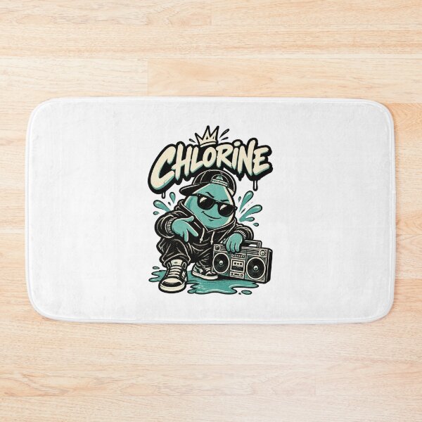 Item preview, Chlorine Element Chemistry Science Illustration Design | Limited Edition designed and sold by Me0wGirl.