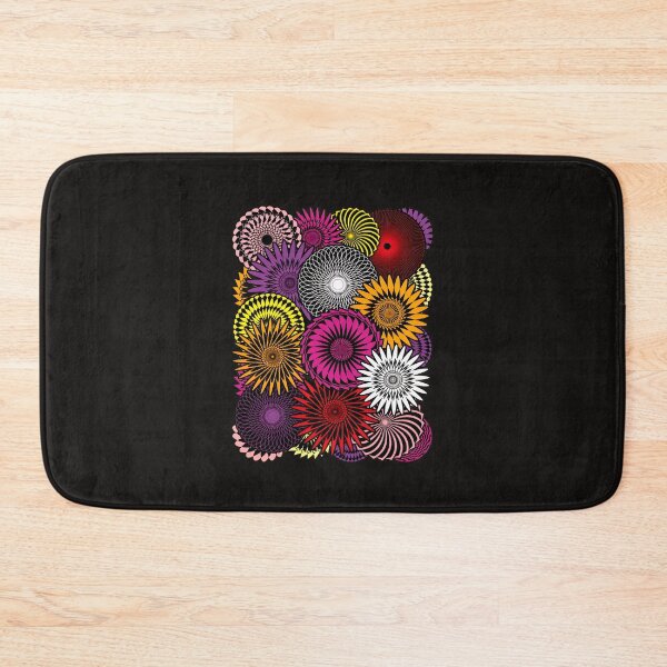 Item preview, Abstract Geometric Floral Burst Collage designed and sold by mcconnlllobato.