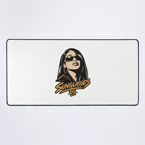 Item preview, Stylish Aaliyah Inspired Sunglasses Design With Retro Vibes | Best Gift designed and sold by Me0wGirl.