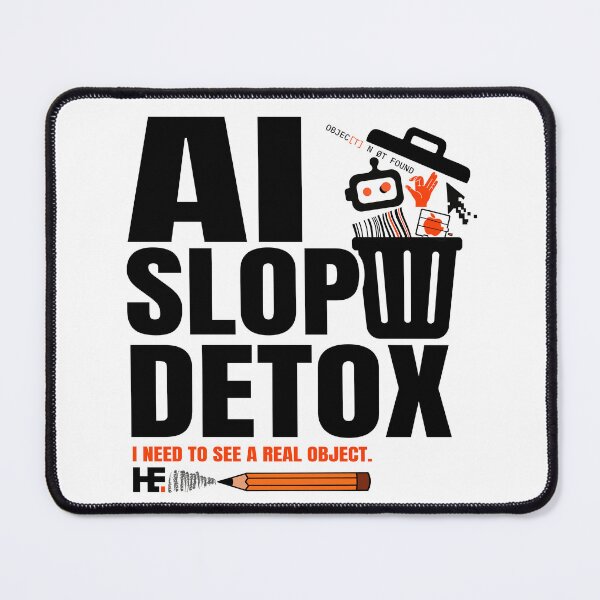 Item preview, AI SLOP DETOX-Human Error Collection designed and sold by N72 Heritage.