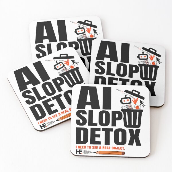 Item preview, AI SLOP DETOX-Human Error Collection designed and sold by N72 Heritage.