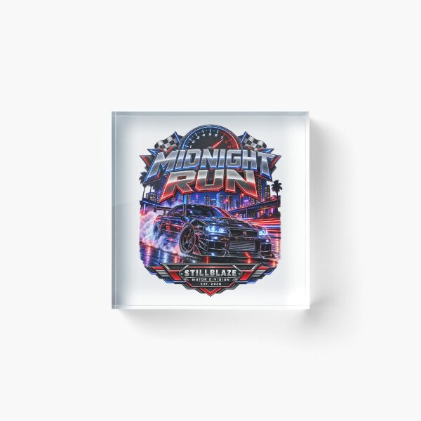 Item preview, Midnight Run – JDM Inspired Car Streetwear by STILLBLAZE designed and sold by BilcoStillbaze.