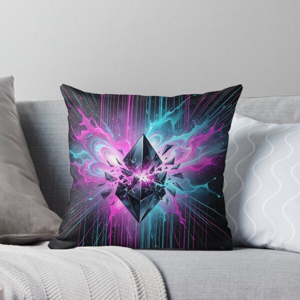 Item preview, Shattered Dark Crystal Neon Energy Explosion designed and sold by Vortex Vectors.
