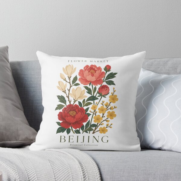 Item preview, Beijing - Flower Market - Botanical Collection designed and sold by Sketch-Shack.