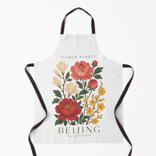 Item preview, Beijing - Flower Market - Botanical Collection designed and sold by Sketch-Shack.