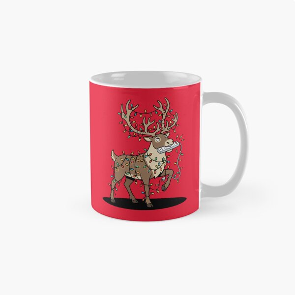 Item preview, Tangled Reindeer Christmas Lights Power Strip Funny Festive Holiday Humor Pop Art designed and sold by Rare By Hero.