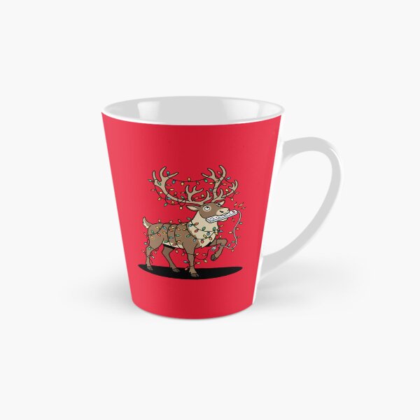 Item preview, Tangled Reindeer Christmas Lights Power Strip Funny Festive Holiday Humor Pop Art designed and sold by Rare By Hero.