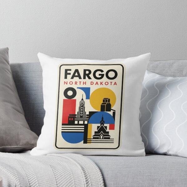 Item preview, Retro Fargo Bauhaus Geometric Skyline designed and sold by k3rstman1.
