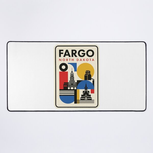 Item preview, Retro Fargo Bauhaus Geometric Skyline designed and sold by k3rstman1.
