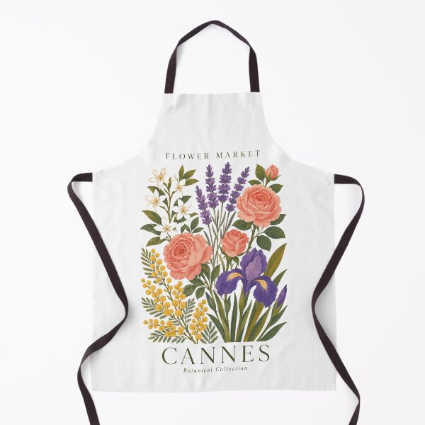 Item preview, Cannes - Flower Market - Botanical Collection designed and sold by Sketch-Shack.