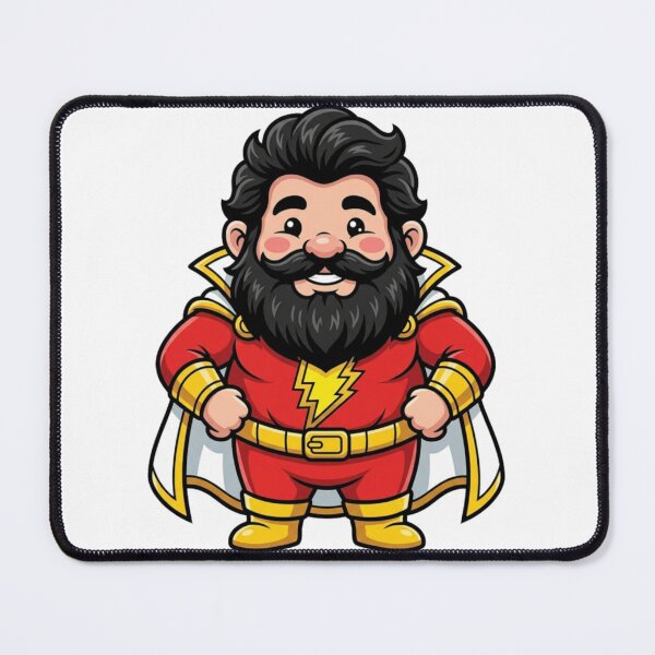 Item preview, Magical Lightning Shazam Garden Gnome designed and sold by Bad-Decisions-Designs.