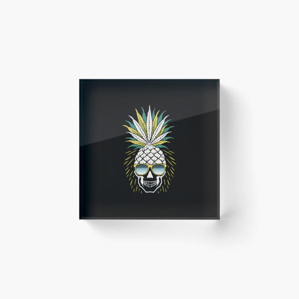 Item preview, Skull Pineapple Sunglasses Cool Leaves Design designed and sold by hottlekxsvayq.
