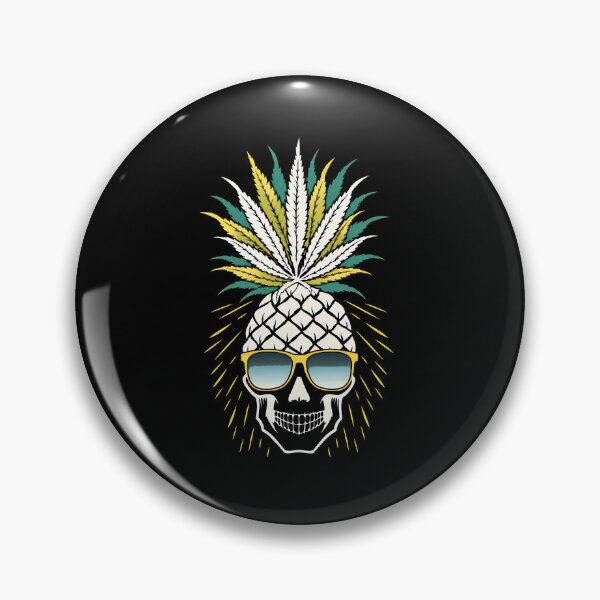 Item preview, Skull Pineapple Sunglasses Cool Leaves Design designed and sold by hottlekxsvayq.