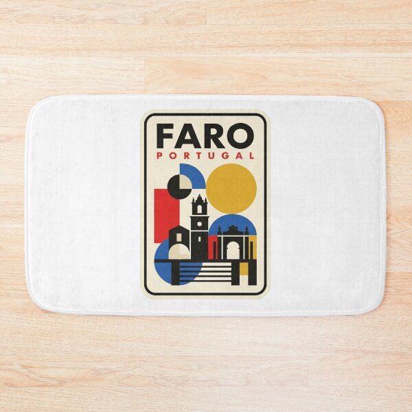 Item preview, Retro Faro Bauhaus Geometric Skyline designed and sold by k3rstman1.