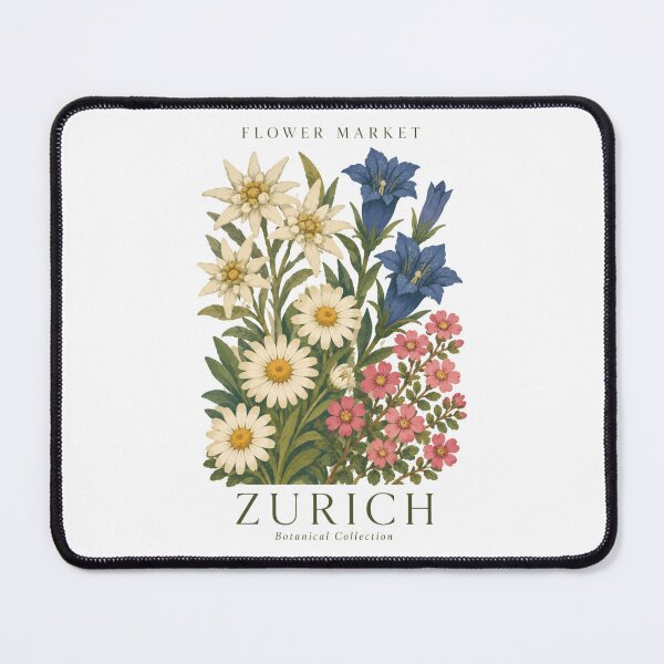 Item preview, Zurich - Flower Market - Botanical Collection designed and sold by Sketch-Shack.