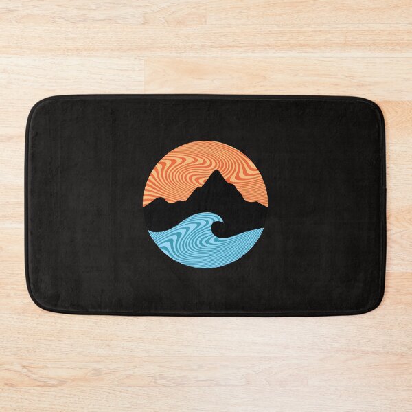 Item preview, Swirling Mountains and Wave Art designed and sold by mcconnlllobato.