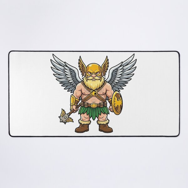 Item preview, Winged Warrior Hawkman Garden Gnome designed and sold by Bad-Decisions-Designs.
