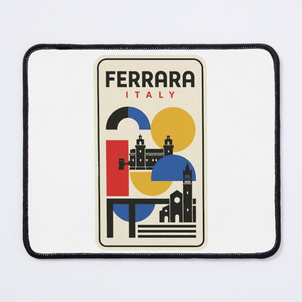 Item preview, Retro Ferrara Bauhaus Geometric Skyline designed and sold by k3rstman1.