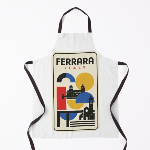 Item preview, Retro Ferrara Bauhaus Geometric Skyline designed and sold by k3rstman1.