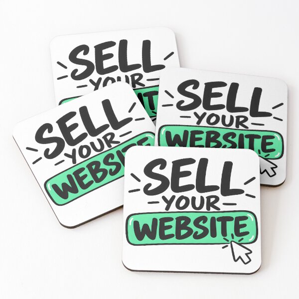Item preview, Sell Your Website Green Cursor designed and sold by MR-HOOBY.