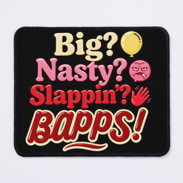 Item preview, Big glossy slappin' Bapps designed and sold by Throbbers.