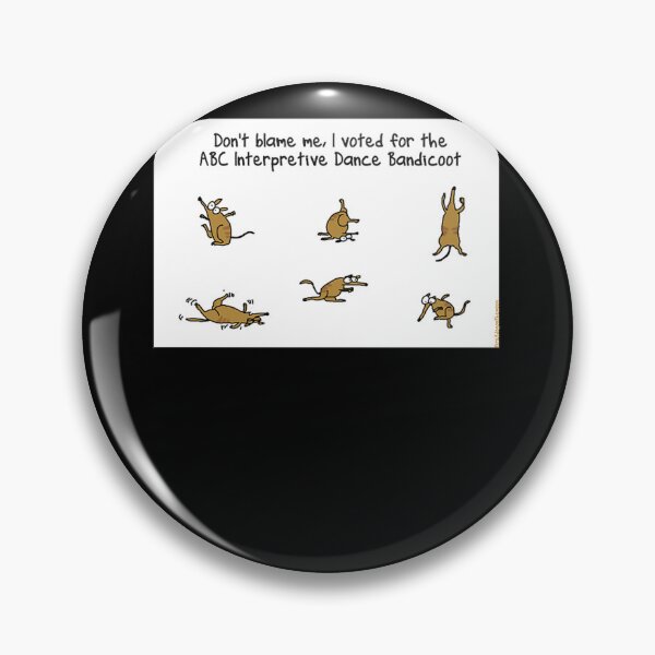 Item preview, Abc Interpretive Dance Bandicoot designed and sold by coyemodey.