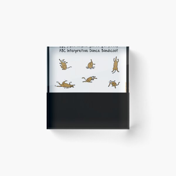 Item preview, Abc Interpretive Dance Bandicoot designed and sold by coyemodey.