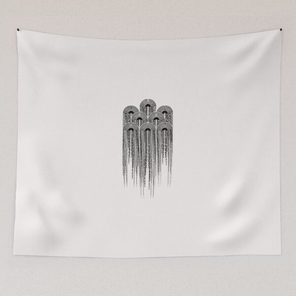 Item preview, Geometric Arch Cascade Abstract Art designed and sold by hottlekxsvayq.