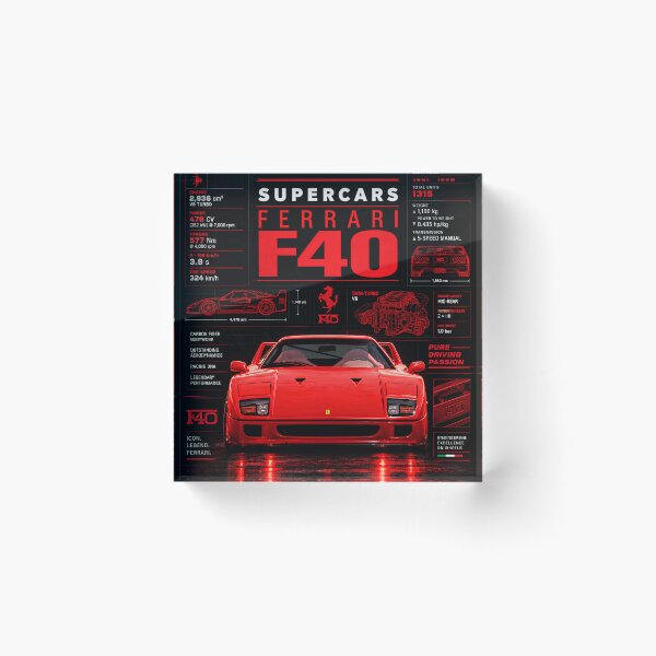 Item preview, FERRARI F40 designed and sold by davide23-.