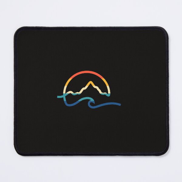 Item preview, Retro Mountain Sunset Wave Graphic designed and sold by mcconnlllobato.
