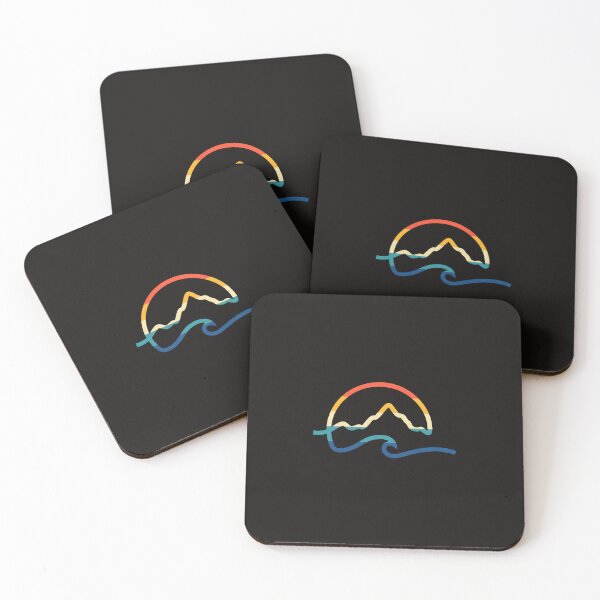 Item preview, Retro Mountain Sunset Wave Graphic designed and sold by mcconnlllobato.
