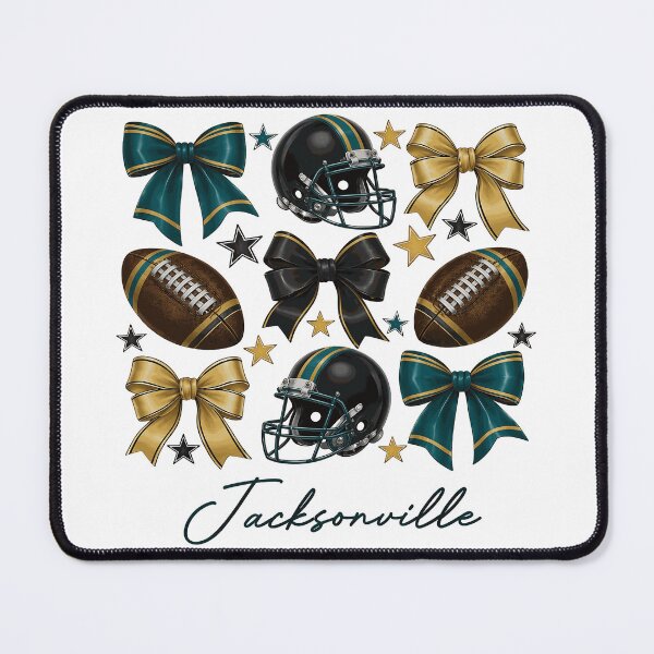 Item preview, Jacksonville Football Bows  designed and sold by anamartineze.