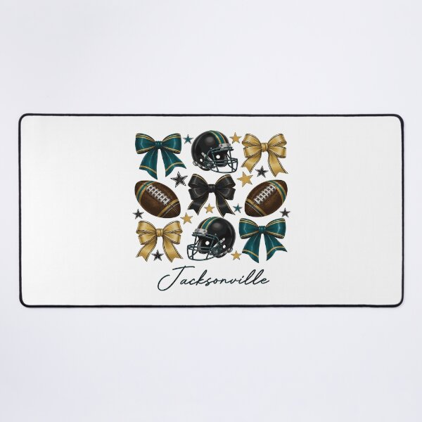 Item preview, Jacksonville Football Bows designed and sold by anamartineze.